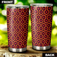 Overlook Hotel Carpet Pattern Tumbler Stainless Steel