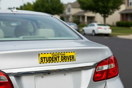 Student Driver Magnetic Sign 24x6