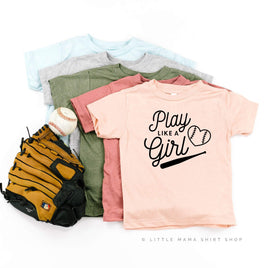 Play Like A Girl - Child Tee