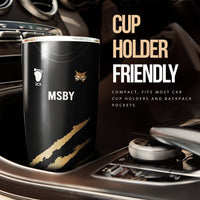 Personalized MSBY Black Jackal Tumbler Cup Custom Anime Haikyuu Accessories