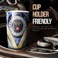Personalized US Air Force Custom Tumbler Stainless Steel