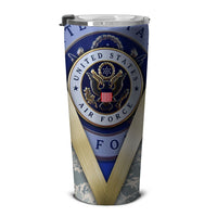 Personalized US Air Force Custom Tumbler Stainless Steel