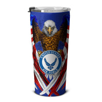 Personalized US Air Force Tumbler Stainless Steel