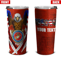 Personalized US Marine Corps Tumbler Stainless Steel