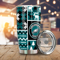 Philadelphia Eagles Tumbler Cup Custom Ugly Style Car Accessories