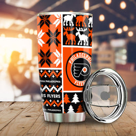 Philadelphia Flyers Tumbler Cup Custom Ugly Style Car Accessories