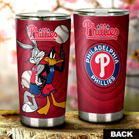 Philadelphia Phillies Tumbler Cup Custom Car Accessories