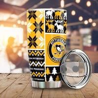 Pittsburgh Penguins Tumbler Cup Custom Ugly Style Car Accessories