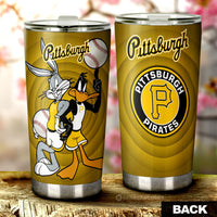 Pittsburgh Pirates Tumbler Cup Custom Car Accessories