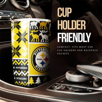 Pittsburgh Steelers Tumbler Cup Custom Ugly Style Car Accessories