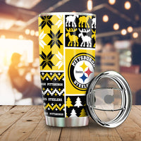 Pittsburgh Steelers Tumbler Cup Custom Ugly Style Car Accessories