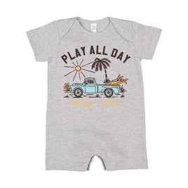 Play All Day - Shorts Romper
