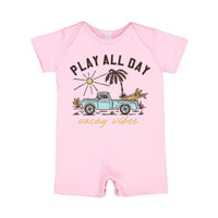 Play All Day - Shorts Romper