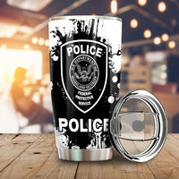 Police Tumbler Cup Custom Car Accessories