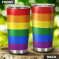 Pride LGBT Tumbler Stainless Steel Pattern