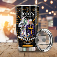 Pucci Tumbler Cup Custom JoJo's Bizarre Anime Car Interior Accessories
