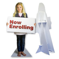 24" x 32" Corrugated Plastic Standee Cutout