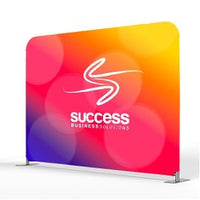 Stretchvue 10' backdrop with single faced graphic