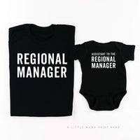 Assistant To The Regional Manager / Regional Manager - Set of 2 Tees
