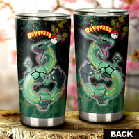 Rayquaza Tumbler Cup Custom Tie Dye Style Anime Car Accessories