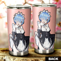 Rem Tumbler Cup Custom Main Re:Zero Anime Car Accessories