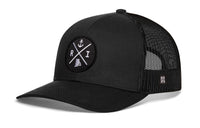 Rhode Island Trucker Hat  |  Black RI X Snapback