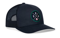 Seattle Trucker Hat  |  SEA X Baseball Snapback