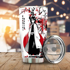 Rukia Kuchiki Tumbler Cup Custom Japan Style Anime Bleach Car Interior Accessories