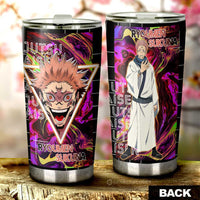 Ryoumen Sukuna Tumbler Cup Custom Jujutsu Kaisen Anime Car Interior Accessories