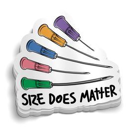 Size Does Matter Sticker