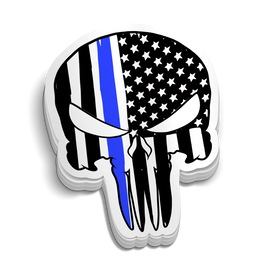 Blueline Punisher Sticker