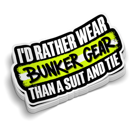 Bunker Gear | Funny Medical Stickers