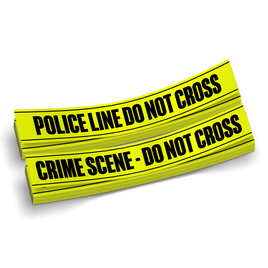Police Line - Cool Police Tumbler Stickers