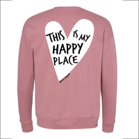 Dance Depot - This Is My Happy Place - Super Soft Fleece Crewneck Sweatshirt