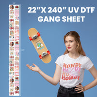 3D UV DTF - Create a Gang Sheet