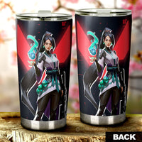 Sage Tumbler Cup Custom Valorant Agent