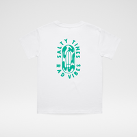 SALTY TIMES TEE - WHITE