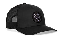 San Jose Trucker Hat  |  Black SJC X Snapback
