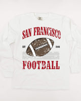 Touchdown Tees - Long Sleeve Comfort Colors Tee