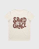 Women's Saved by Grace Tee