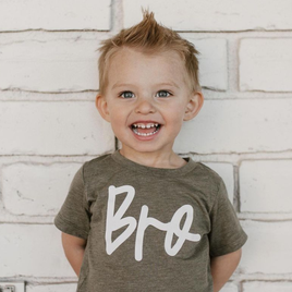 Bro (Cursive) - Child Tee