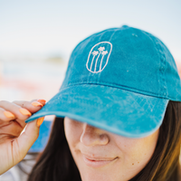 Oval Palm - Adult Size Baseball Cap