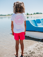 Beach Bum (front) / Ocean Sunset (back) - Child Tee