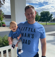 Dad's Little Man / Little Man's Dad - Set of 2 Tees