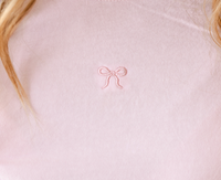 Comfort Colors Tank - Embroidered Mini Symbol (centered) - I'm Just a Girl Collection
