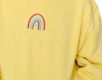 THE CLOSE TO MY HEART PIGMENT CREWNECK - By Little Mama Shirt Shop