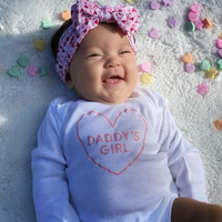 Daddy's Girl (Heart Around) - Child Long Sleeve Tee