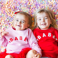 Babe (Two Hearts)  - Child Sweater