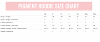 Embroidered PIGMENT HOODIE - Tone on Tone - These Are The Good Old Days