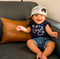 Custom Name's Little Guy - (PERSONALIZE IT!) - Child Tee